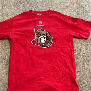 Red Ottawa Senators Mar Stone T-Shirt
